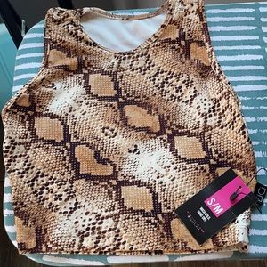 Lici Fit Rattlesnake workout crop top